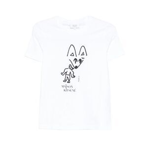 Maison Kitsuné White Tops - T-Shirts & Jerseys Women